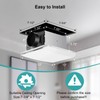 JOEAONZ Bathroom Exhaust Fan Ceiling Mount 110CFM, Quiet Ventilation Fan