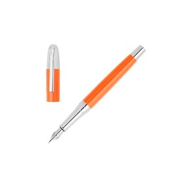 Festina Classicals Chrome Fountain Pen - Orange