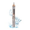 LCyindu 1HP Deep Well Submersible Pump,220V/60Hz,33GPM,207FT Head,Stainless Steel with 9.8ft