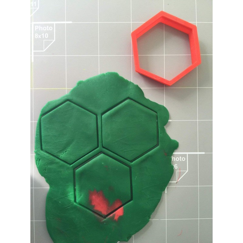 Hexagon Cookie Cutter (4")