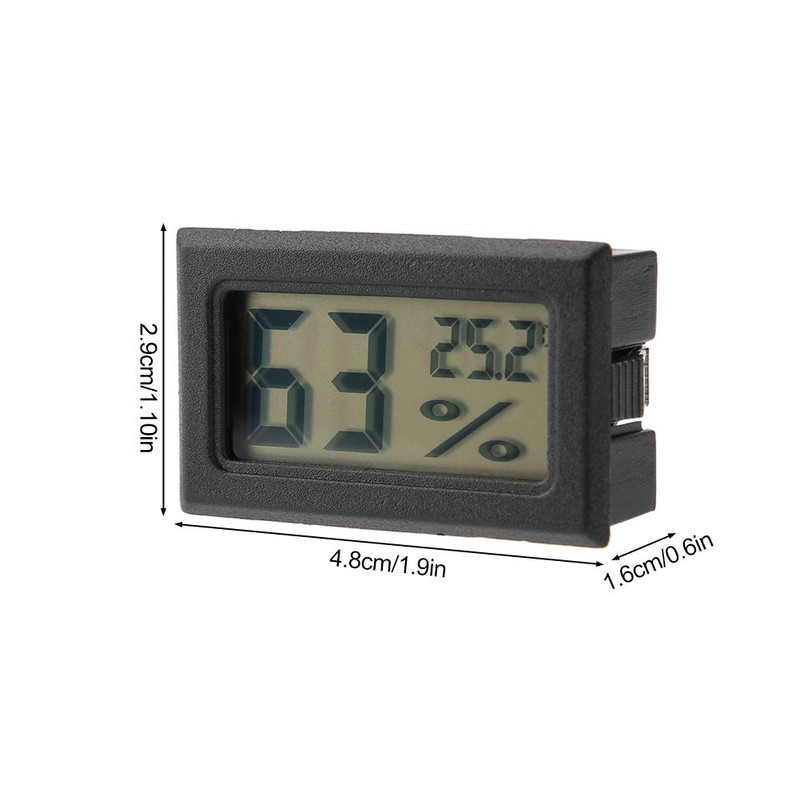 Embedded Digital Hygrometer Thermometer Precise Humidity Monitoring Fast Temperature Meter