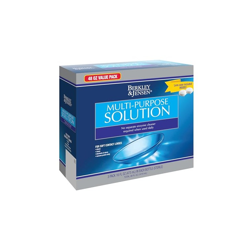 Berkley Jensen Multi-Purpose Solution, 3 pk./16 oz.
