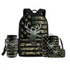 Rnyleeg Hunting Deer Camo Backpack for Boys 8-10 with Lunchbox