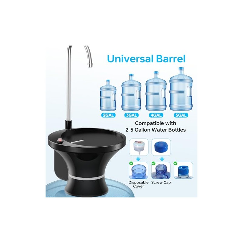 Drinking Water Dispenser Pump, Automatic Electric Drinking Water Bottle Pump