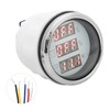 52MM/2in 3‑In‑1 Water Level Meter Sewage Gauge Voltage Instrument 0‑190Ω