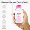 Diamond Painting Sealer, Topwey Diamond Painting Adhesive with Applicator Helps