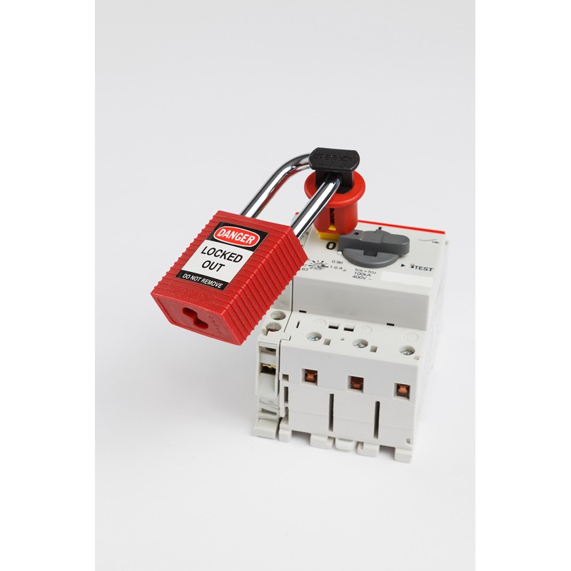 Brady Circuit Breaker Lockout - Designed to Secure ABB MS325