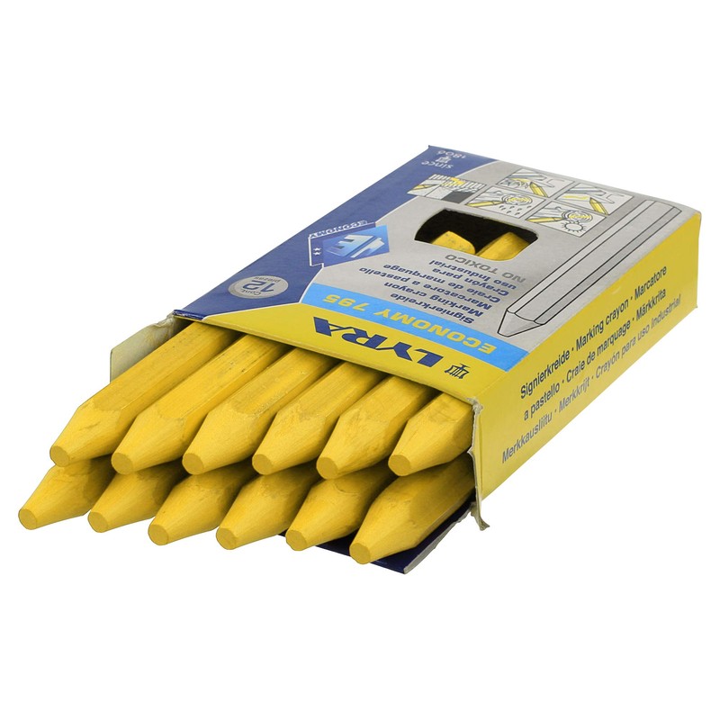 Lyra Professional Marking Chalk with Chalk Holder - Signing Chalk