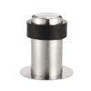sourcing map Door Stopper Cylindrical Floor Mount Stop Brushed Stainless