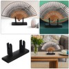 Alipis 2pcs Bamboo Folding Fan Stands - Elegant Japanese and