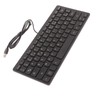 Computer Keyboards Ergonomic Design UltraThin Mini Durable Wired 78 Keys