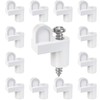 3/8 Inch Window Screen Clip with Screws, Storm Window Clips
