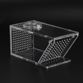Fish Trap Catcher Box, Fish Tank, Tasteless Non-Toxic Safe for Fish Tank Aquarium