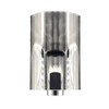 Lamp Canopy Chrome Diameter 60 mm Height 80 mm Plastic