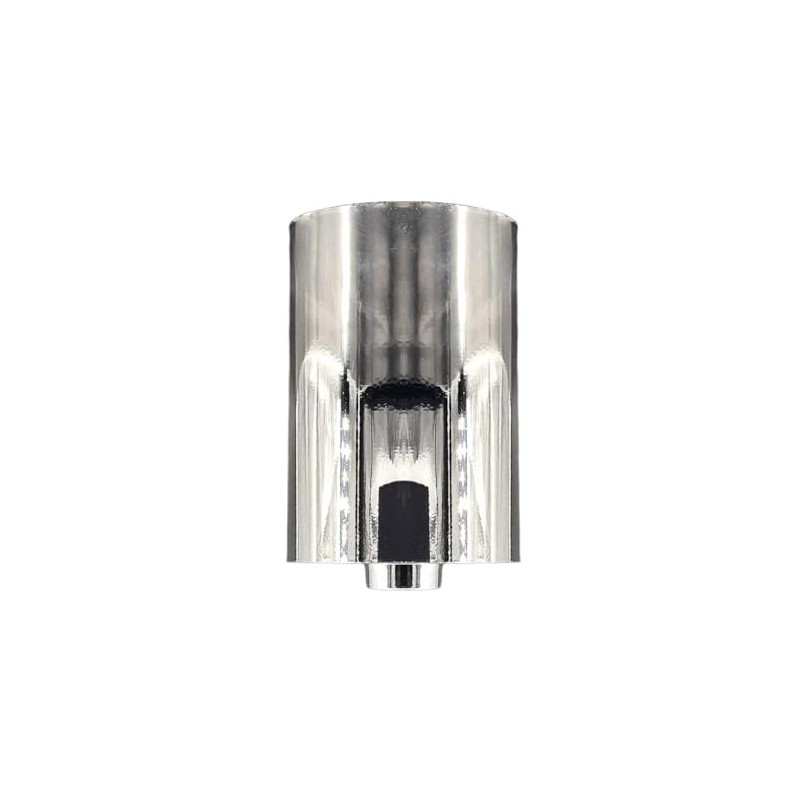 Lamp Canopy Chrome Diameter 60 mm Height 80 mm Plastic