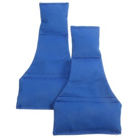 Milisten Football Referee Bean Bag 2pcs Football Referee Accessories Referee Throw Down Single Sided Long Oxford Neck Bean Bag Officials Choice for Football Games Party Accessory Blue