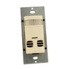 Leviton OSSMT-GDA Ultrasonic/Infrared, Multi-Technology Wall Switch Sensor, No Neutral, 2400