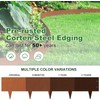 Cor Ten Steel Landscape Edging 20FT Kit – Bendable Design