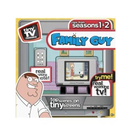 Basic Fun Tiny TV Classics Family Guy Edition Real Working Mini Television NEW Toy Sale