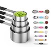 Mage Crab Magnetic Stainless Steel Measuring Cups & Spoons Set