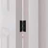 LEIFENY 6 Pack 2.5 inch Black Door Hinges, Small Hinge