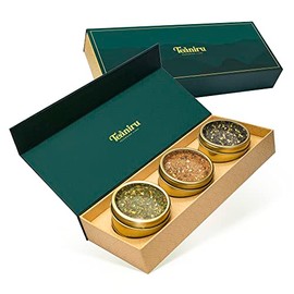 Teaniru - Assorted Tea Gift Set (Upto 100 Servings) | 3 Exotic Flavors, Premium Loose Leaf Tea | Tea Gift for Everyone