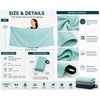 Silver Ion (AG+) Microfiber Sports Towel 32 x 63 Inch,