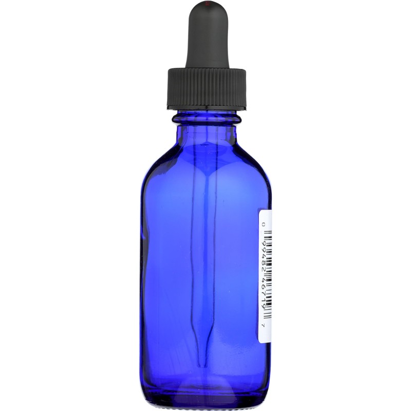 Whole Foods Market, Blue Glass Bottle with Dropper Cap, 2