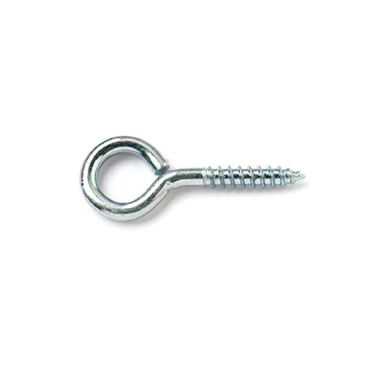 Merriway BH06521 (10 Pcs) Screw-In Eye BZP Steel 100 x