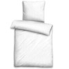 biberna 0676066 Bed Linen Pillowcase GOTS Jacqaurd Satin 1x 40