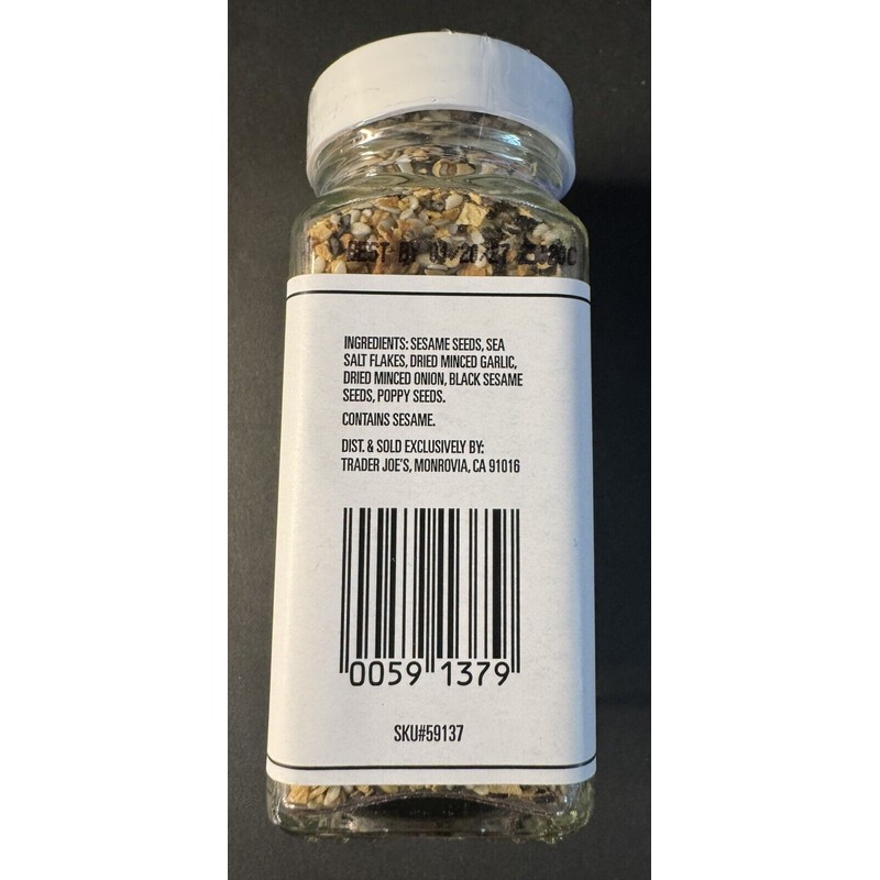 Trader Joe's EVERYTHING BUT THE BAGEL Sesame Seasoning Blend -