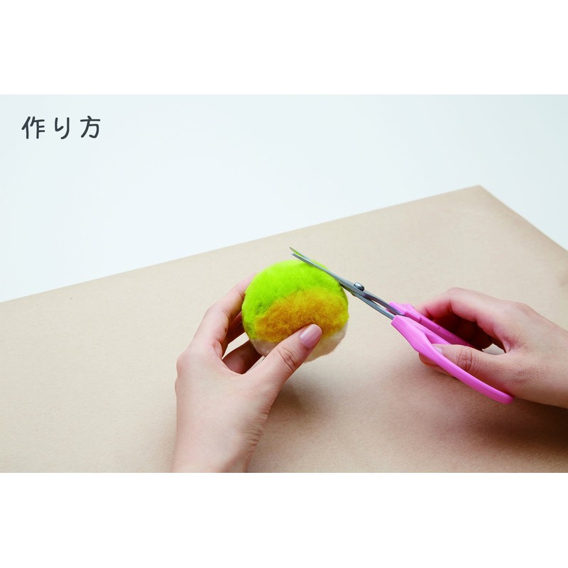 Hamanaka H441-478 Wool Felt Kit, Wool Bonbon, Ham-chan and Round