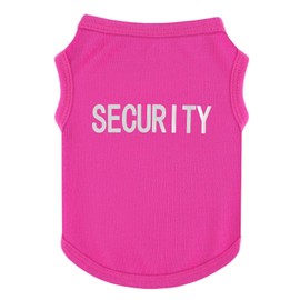 Dog Shirt Vest Summer Clothes for Small Dogs Boy Girl Stretchy Puppy T-Shirts Soft Breathable Lightweight Tank Top Cooling Tee Tshirts Cats Sleeveless Outfit, L, Rose2