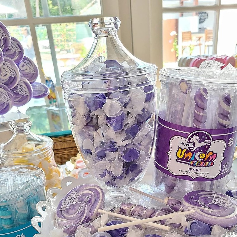 Fairtime Purple Grape Taffy, 3 Pound Bag (Pack of 1)