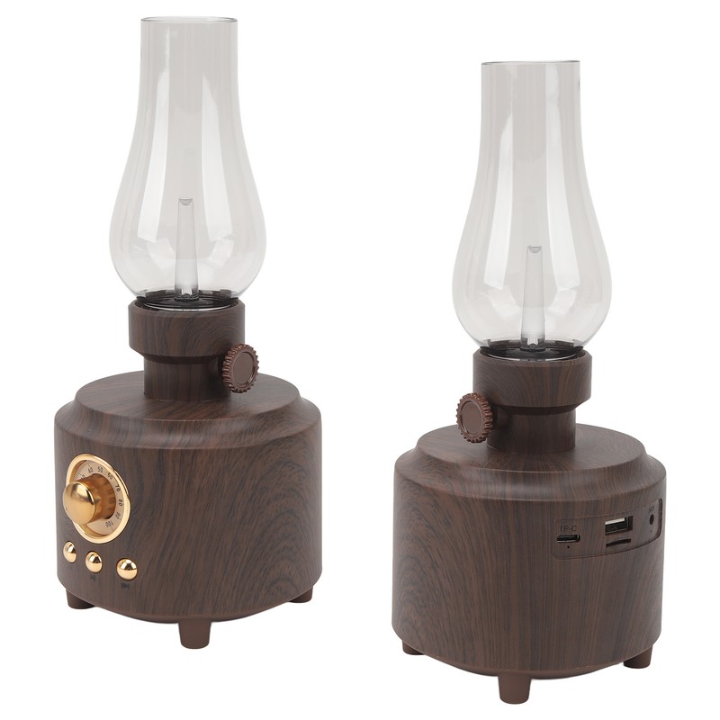 Vintage Light Bluetooth Speaker Rechargeable Lantern Audio Speaker for Outdoor