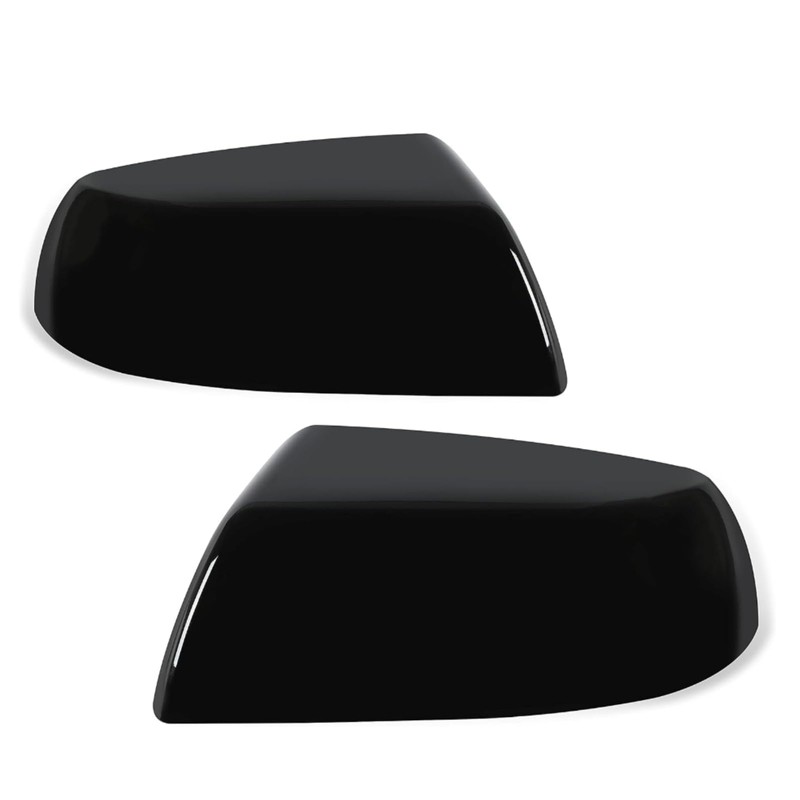 ABAGAEL A Pair Side Mirror Cover Caps With Clips Fit