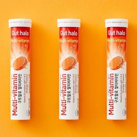 GutHalo 구트할로 멀티비타민 오렌지맛 발포 비타민 4000mg X 20정 3통..32661060 Gutalo Multivitamin Orange Flavor Effervescent Vitamin 4000mg X 20 Tablets 3 Bottles..32661060