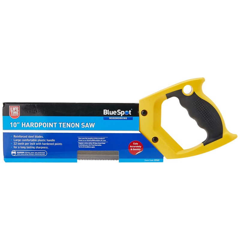 Blue Spot Tools 27157 10-inch Hardpoint Tenon Saw