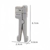 TXWTXPJ-1Pack Fiber Optic Cutter Tool Coaxial Cable Stripper Fiber Optical