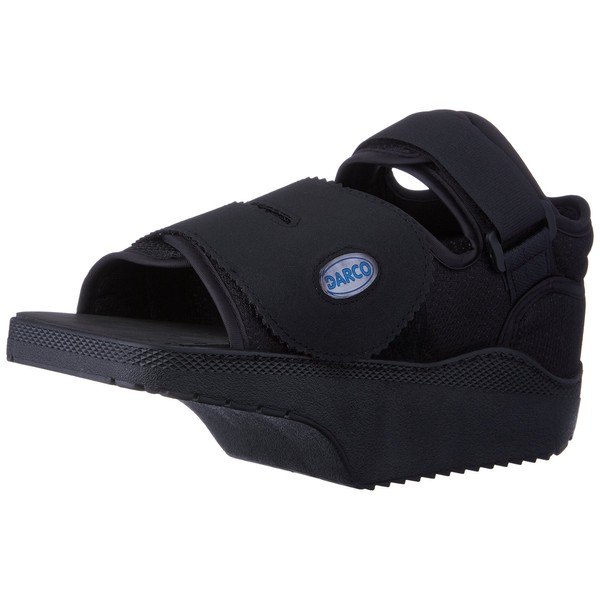 OTC Professional Orthopaedic, DARCO Orthowedge, Post-Operative Shoe, Black, Unisex, Extra