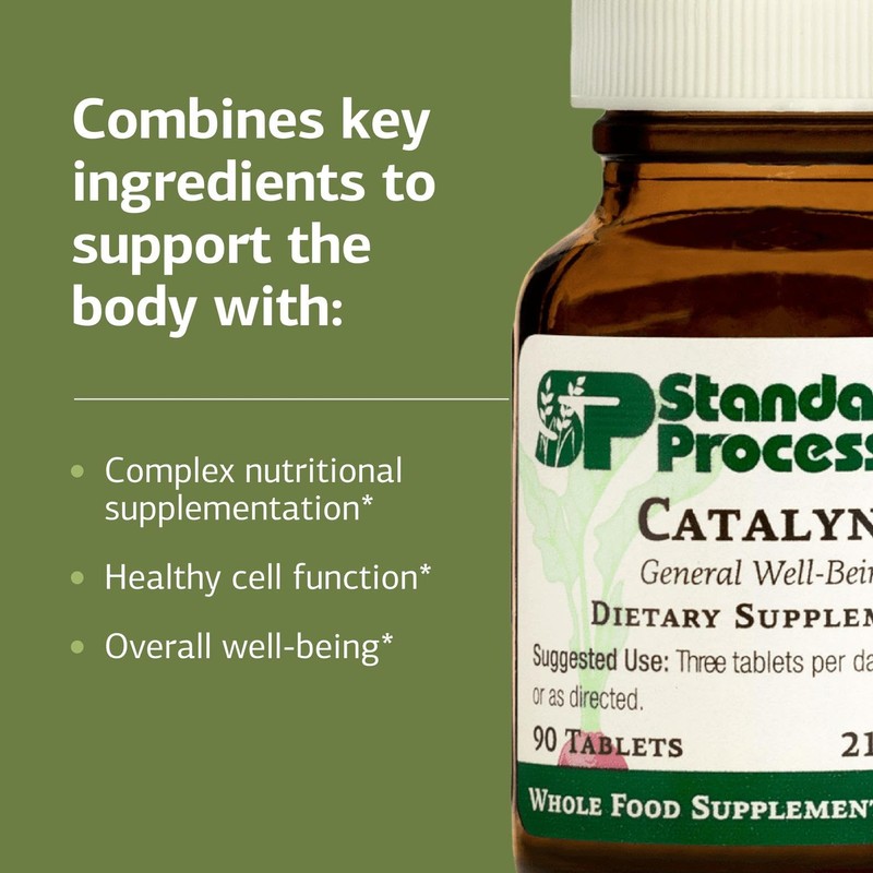 Standard Process Catalyn - General Well-Being Tablet to Aid Antioxidant