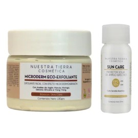 Microderm Eco-exfoliante Todo tipo de piel Nuestra Tierra Cosmética                                                                                   