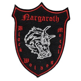 Nargaroth - Black Metal Wolves Patch, black