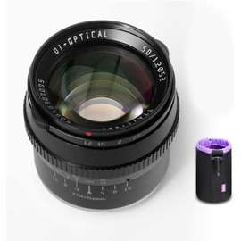 TTartisan 50mm F1.2 APS-C Large Aperture Manual Focus Fixed Lens Compatible with Fuji X-Mount Camera