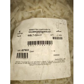 Essentra Components WSLT-02A-01 Snap-in Hinged Wire Saddle (1000 pcs)