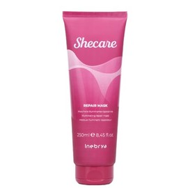 Inebrya Mascarilla reparadora Shecare, mascarilla reparadora iluminadora (8,45 oz.)