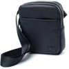 LITT Crossbody Messenger Stash Bag Blocks Oduor | Charcoal Lined
