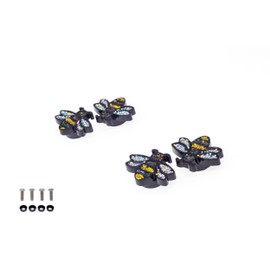 FD&D Multiple Use Shining Screw Cap, Silver Bumble Bee Pattern with M6 Machine Screw