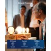FLSNT A19 Dimmable LED Light Bulb, 9W (60W Equivalent), 5