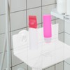 iplusmile Plastic Stand Wall Shelf Floating Shelves for Bathroom Bedroom